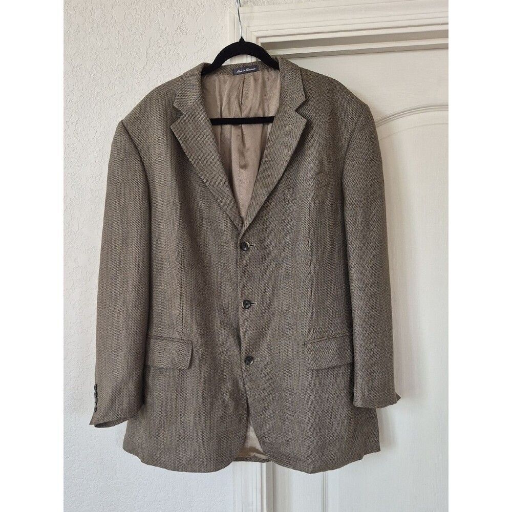 Oscar De La Renta 52% Silk & 48% Wool Blazer SZ 46L